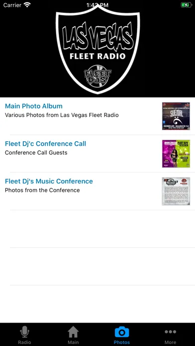 Capturas de tela do Las Vegas Fleet Radio