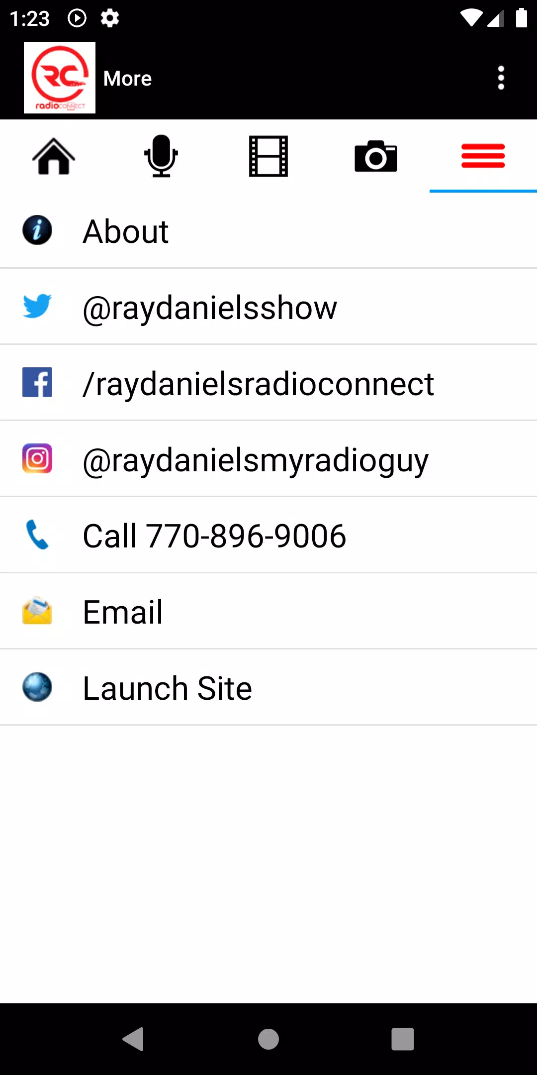 Radio Connect Screenshots