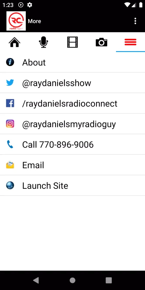 Radio Connect Screenshots