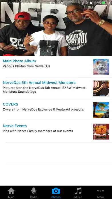 Nerve DJs स्क्रीनशॉट