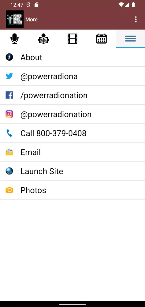 POWER RADIO NATION Screenshots