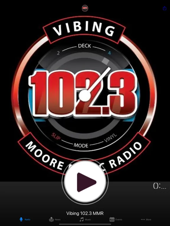 Vibing 102.3 MMR iPad  স্ক্রিনশট