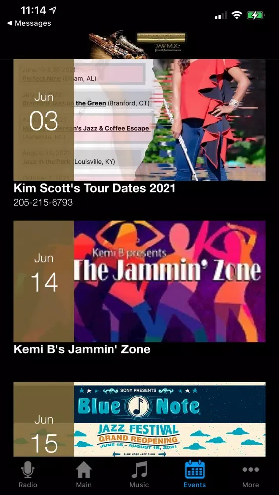 WJMX Smooth Jazz Boston Ekran Görüntüleri