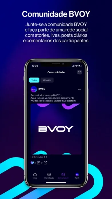ภาพหน้าจอของ BVOY
