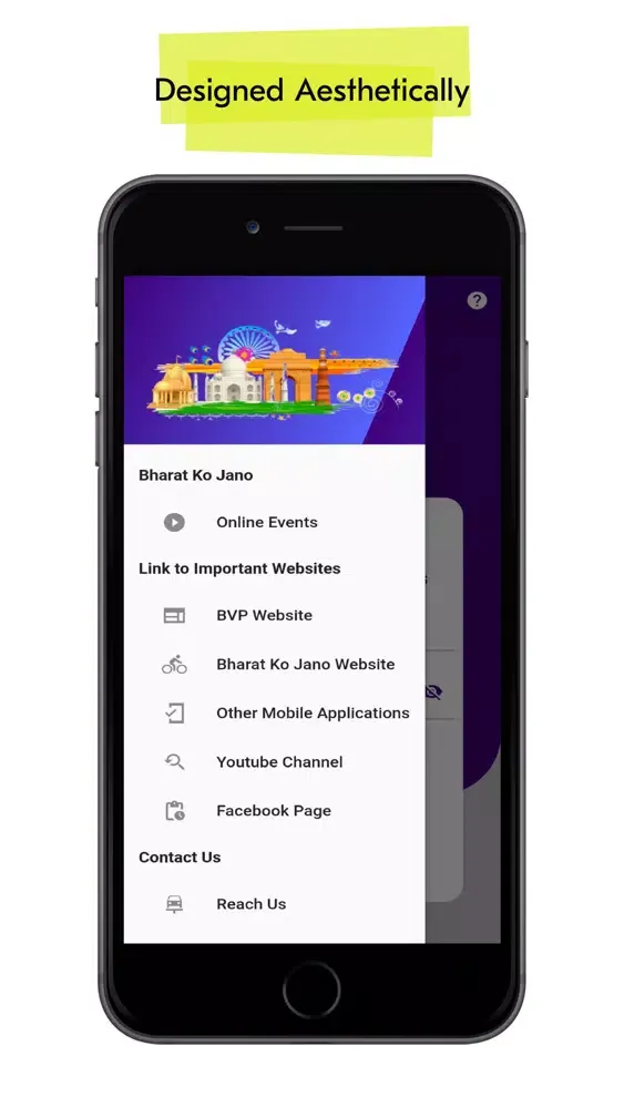 Capturas de tela do Bharat Ko Jano Quiz App