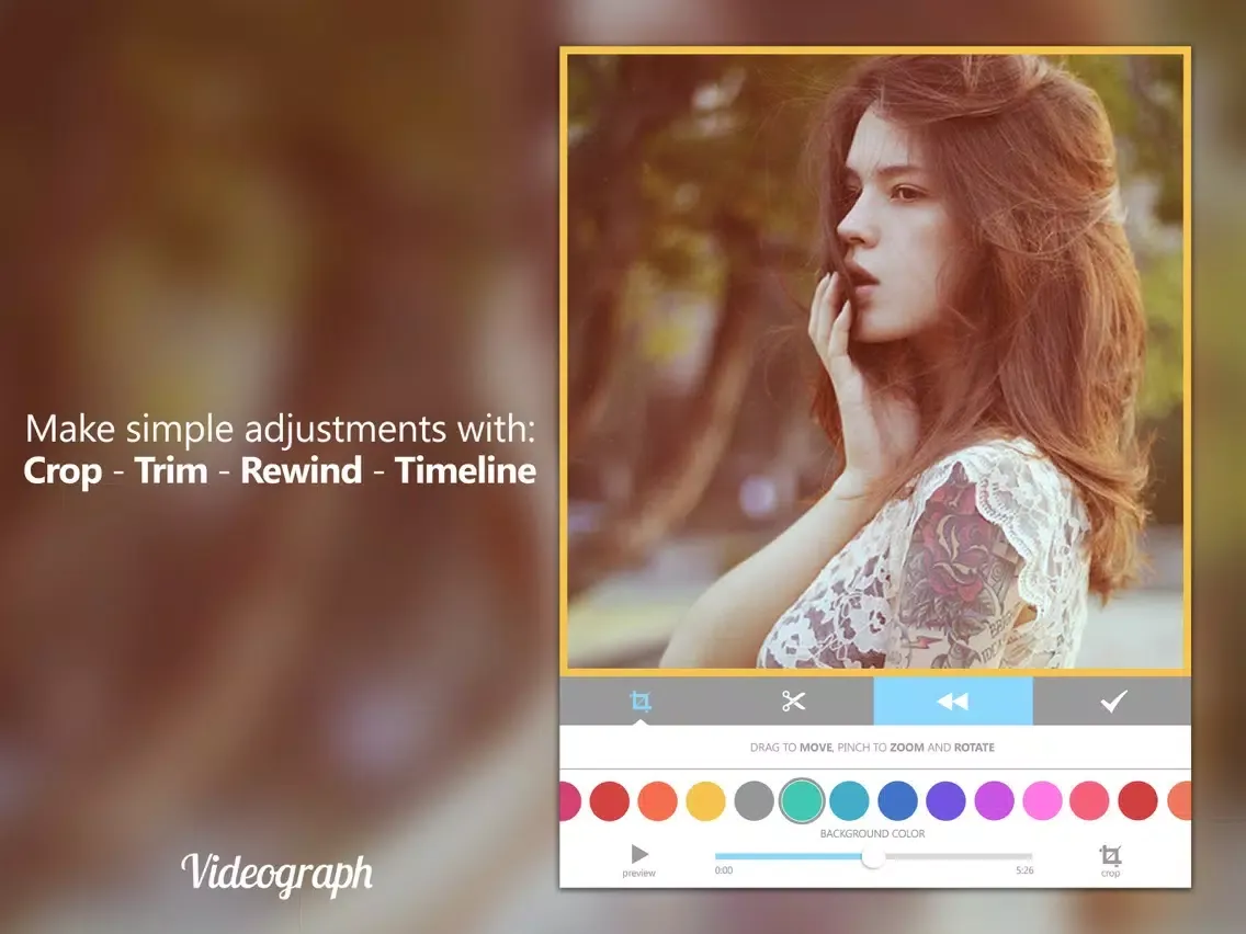Capturas de pantalla de Videograph: Movie Maker & Video Editor for YouTube iPad 