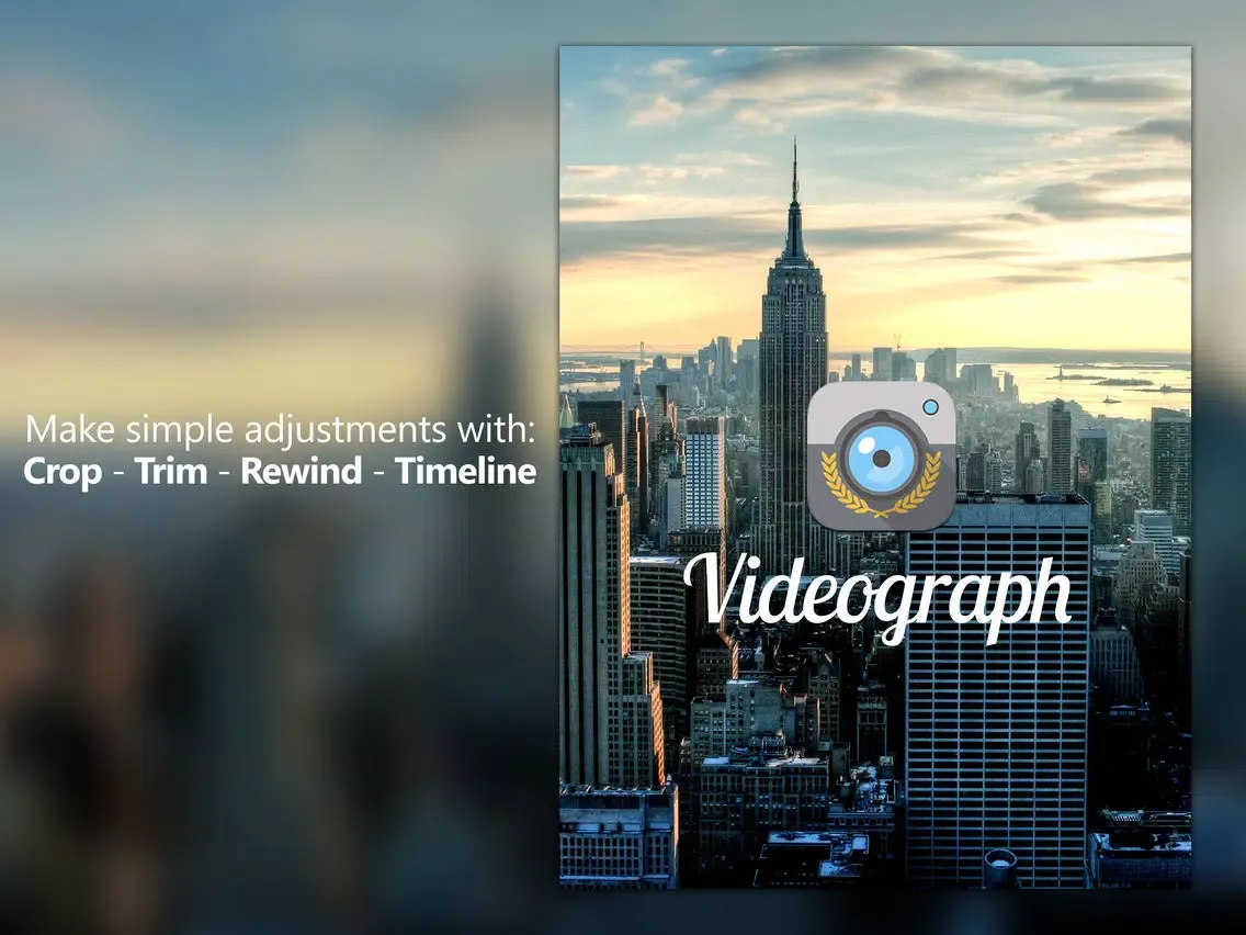 Capturas de pantalla de Videograph: Movie Maker & Video Editor for YouTube iPad 