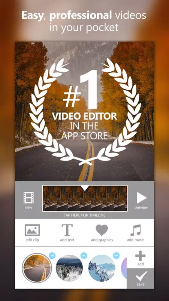Capturas de pantalla de Videograph: Movie Maker & Video Editor for YouTube