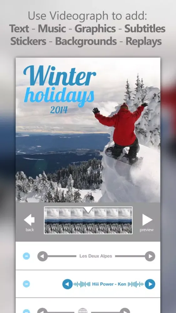 Capturas de pantalla de Videograph: Movie Maker & Video Editor for YouTube