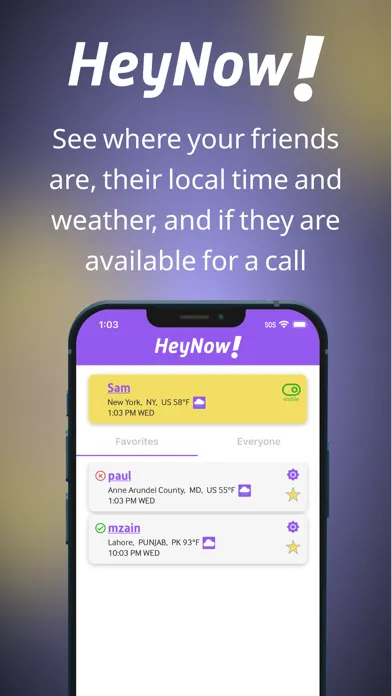 Hey Now应用截图