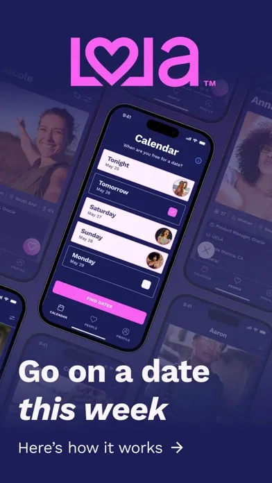 Capturas de pantalla de Lola Dating: Go on Real Dates