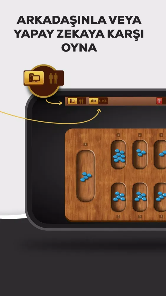 Ảnh chụp màn hình của Mancala