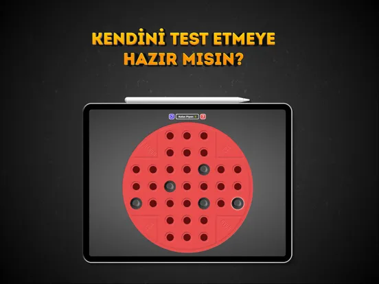 Ảnh chụp màn hình của Solo Test Oyunu iPad 