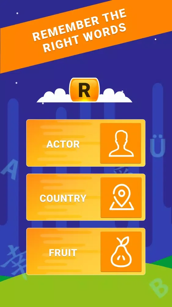 Zrzuty ekranu Three Words: Brain games