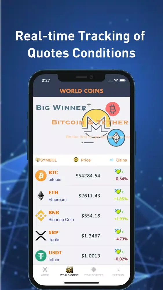 صور Big Winner: Bitcoin & Tether