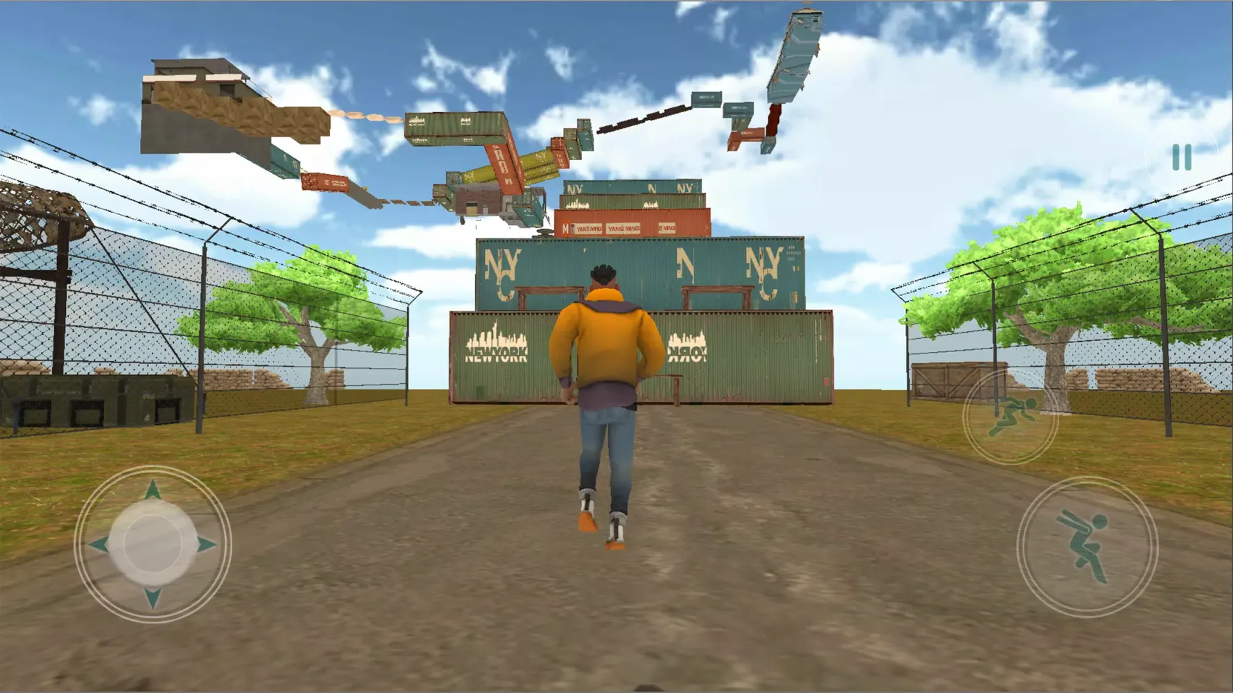 Going Up Parkour Rooftop Games Screenshots