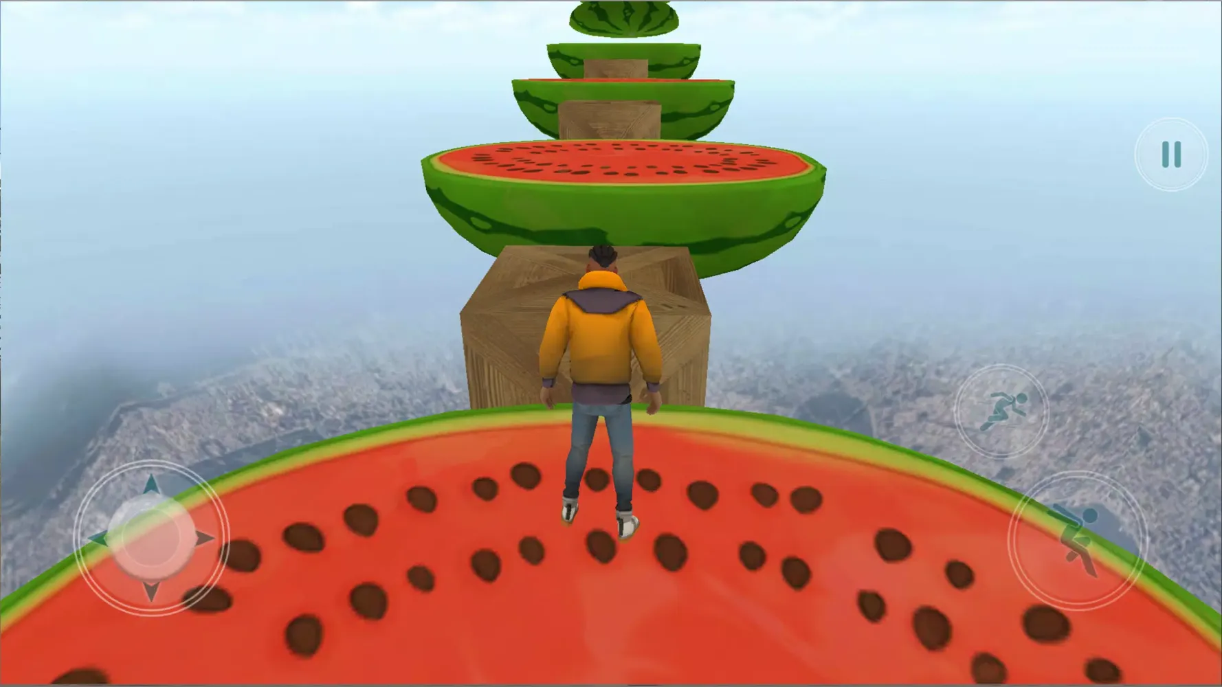 Going Up Parkour Rooftop Games Screenshots