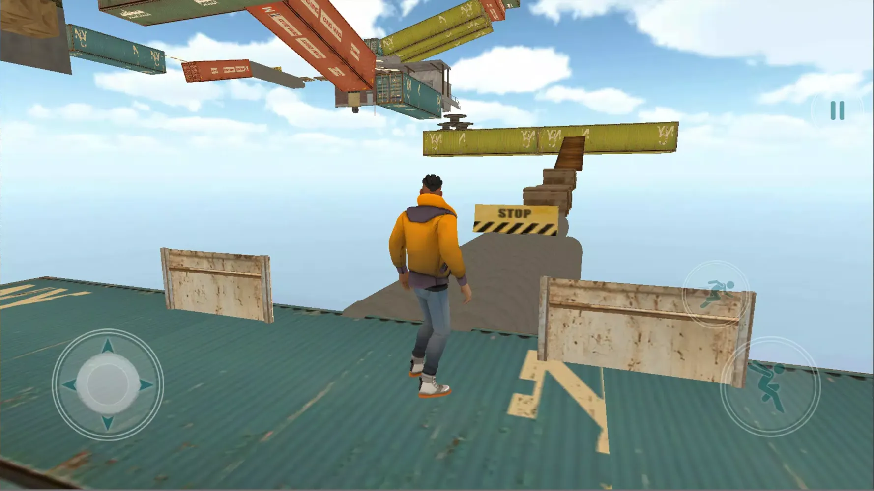 Going Up Parkour Rooftop Games Screenshots