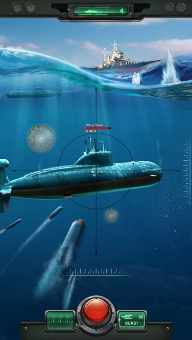 Capturas de tela do Sea War: Raid