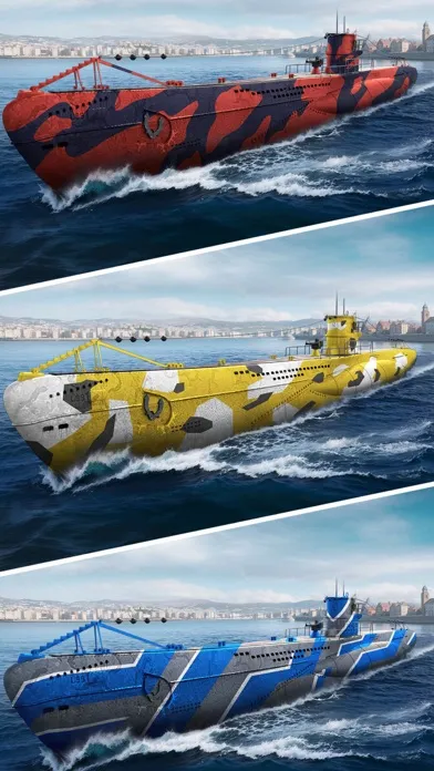 Capturas de tela do Sea War: Raid