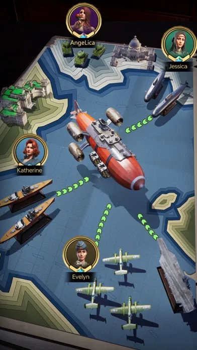 Capturas de tela do Sea War: Raid