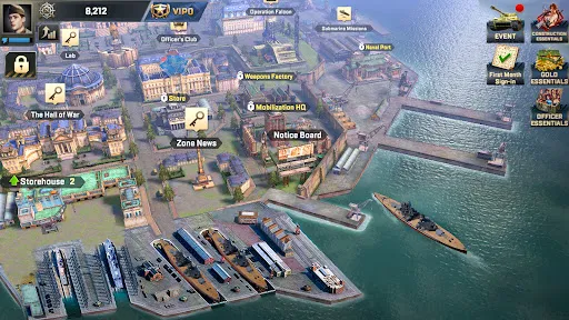 Sea War: Raid Screenshots