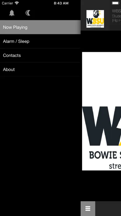 Tangkapan skrin WBSU Radio