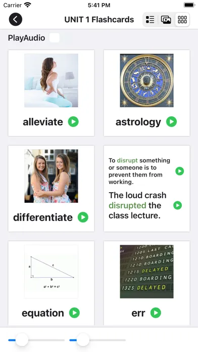 Captures d'écran de 4000 Essential English Words ⑥