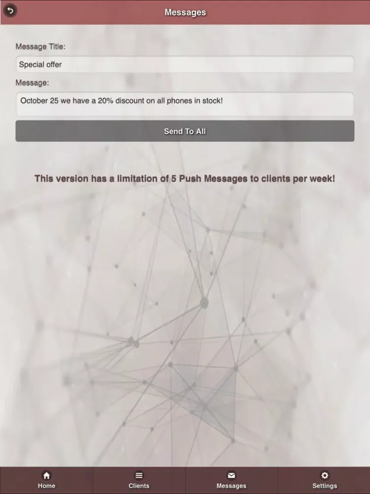 Fidelity Card - Admin iPad 应用截图