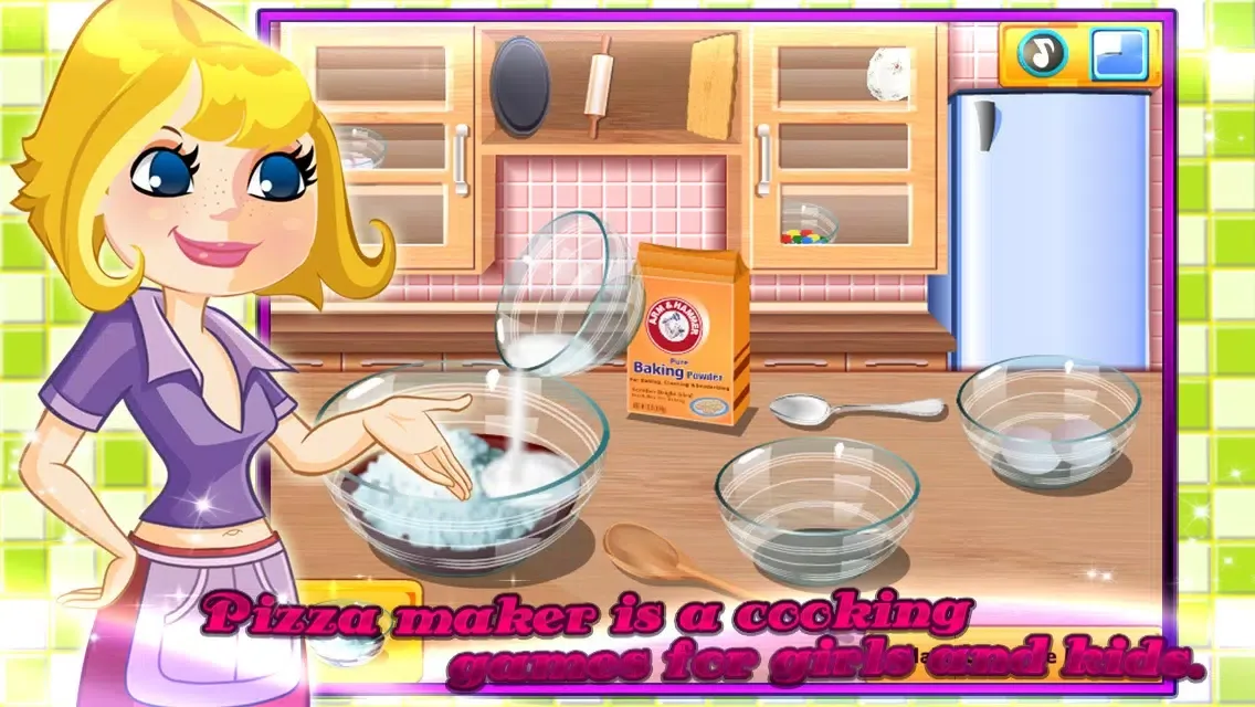 ภาพหน้าจอของ Cooking game-Pizza Maker