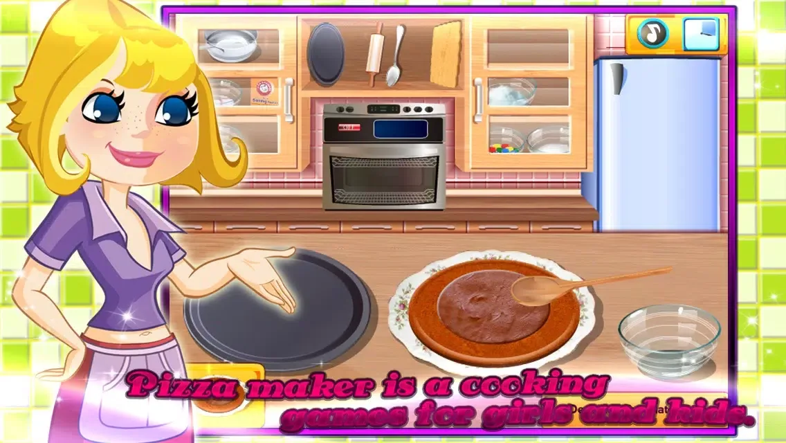 ภาพหน้าจอของ Cooking game-Pizza Maker