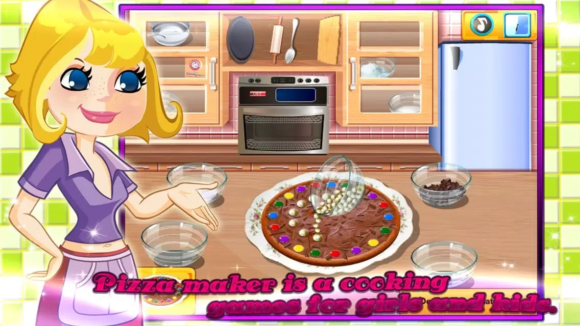 ภาพหน้าจอของ Cooking game-Pizza Maker