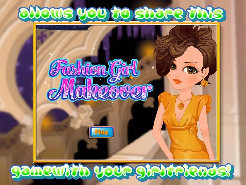 Capturas de tela do Fashion Girl Makeover iPad 