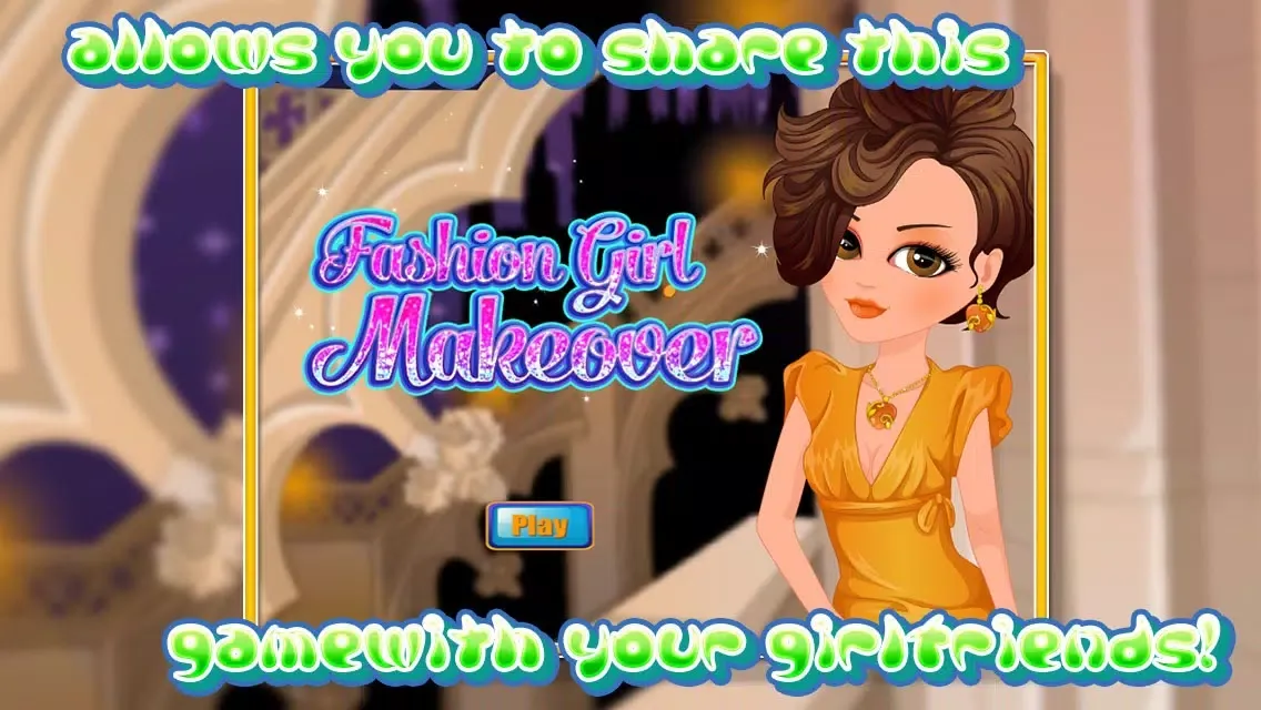 Capturas de tela do Fashion Girl Makeover