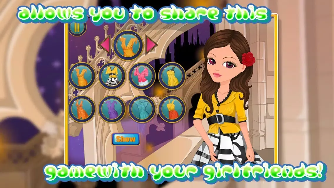 Capturas de tela do Fashion Girl Makeover