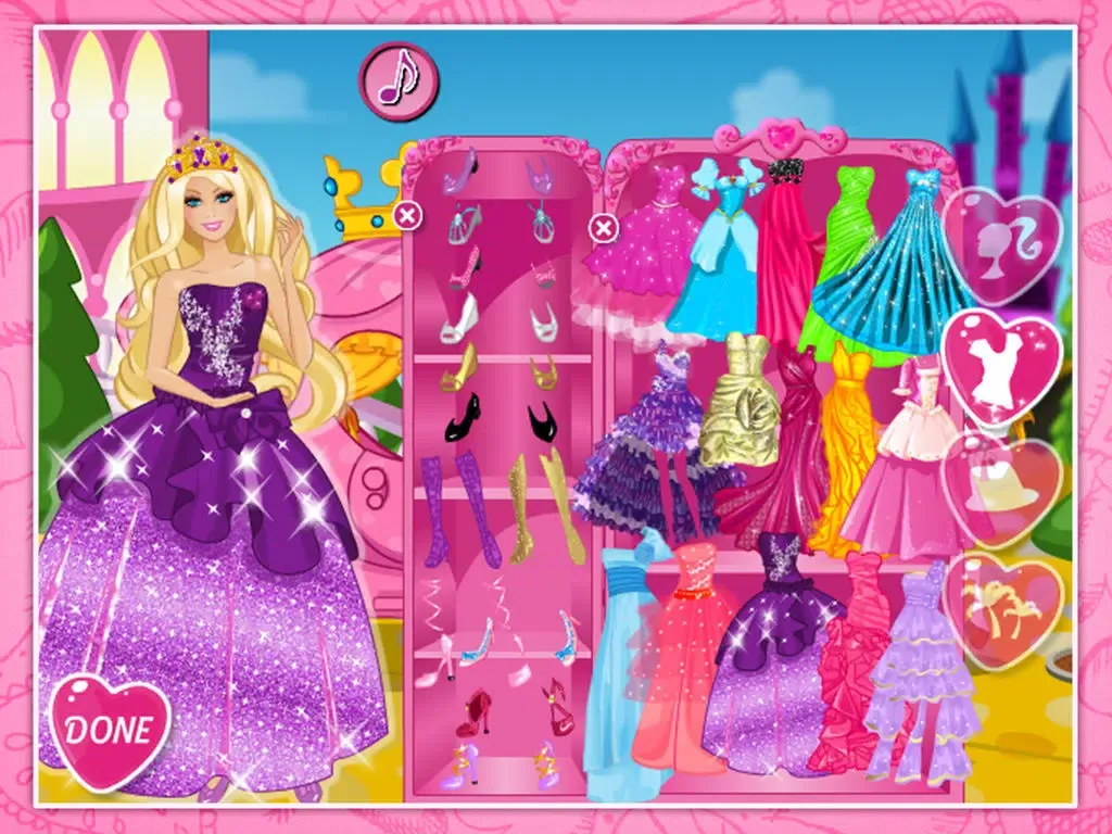 تصاویر Princess dinner dressup ^0^ iPad 