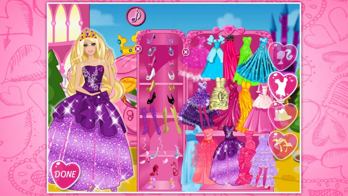 تصاویر Princess dinner dressup ^0^