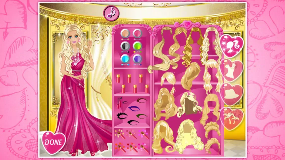تصاویر Princess dinner dressup ^0^