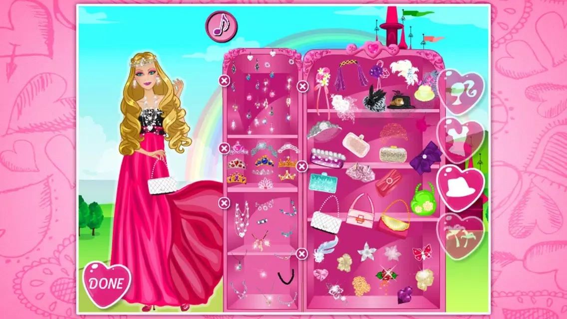 تصاویر Princess dinner dressup ^0^