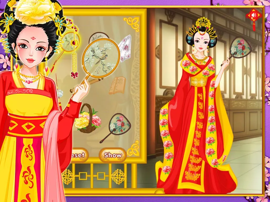 The Queen dressup iPad  سکرین شاٹس