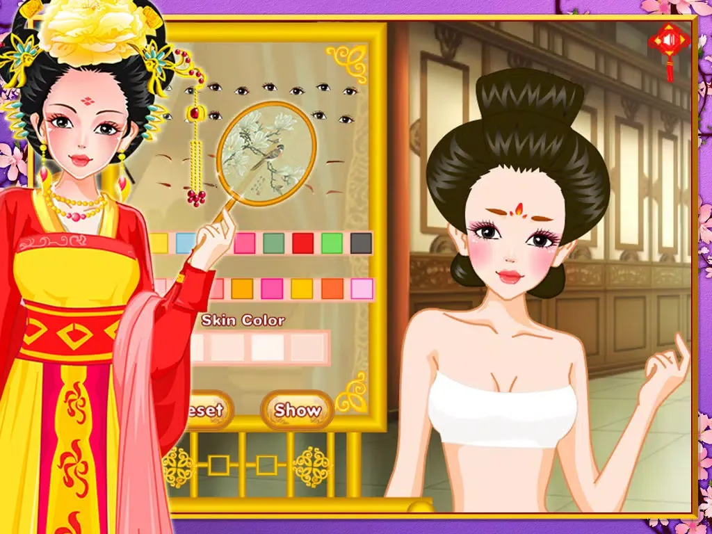 The Queen dressup iPad  سکرین شاٹس
