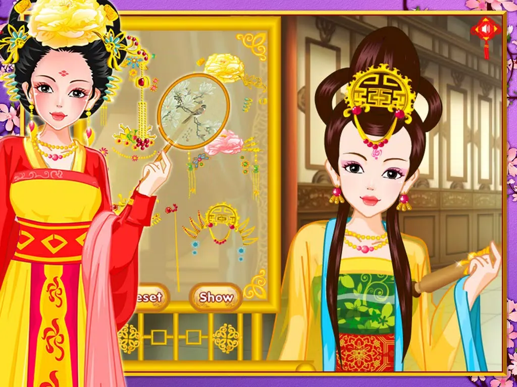 The Queen dressup iPad  سکرین شاٹس