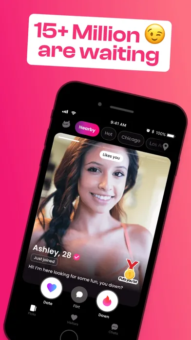 DOWN: The Casual Dating App سکرین شاٹس