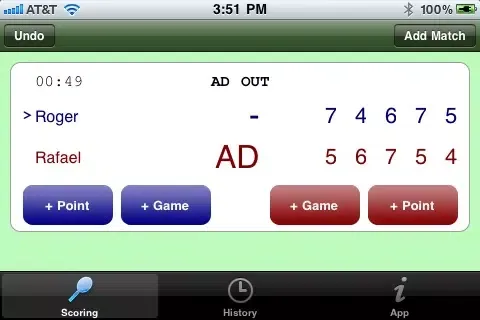 Tennis Tally Screenshots