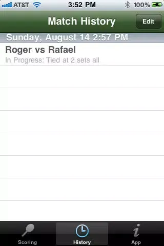 Tennis Tally Screenshots