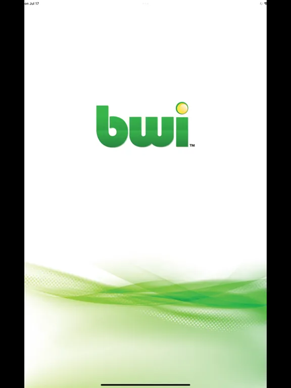 Ảnh chụp màn hình của BWI EXPO iPad 
