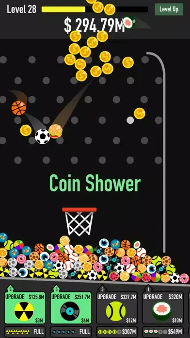 Tangkapan layar Dunk Machine