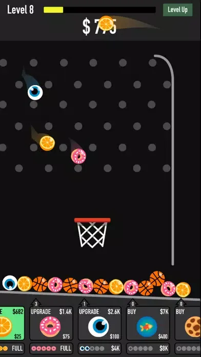 Tangkapan layar Dunk Machine