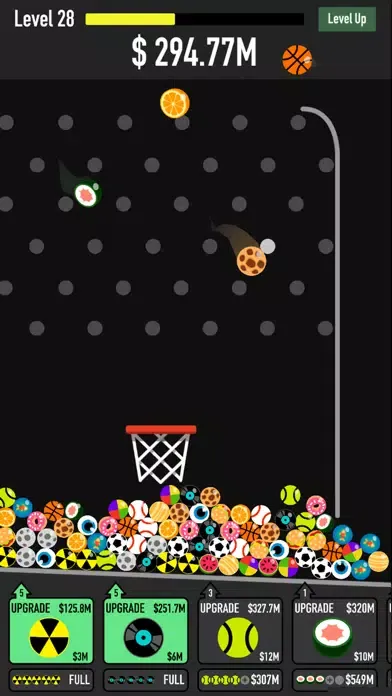 Tangkapan layar Dunk Machine