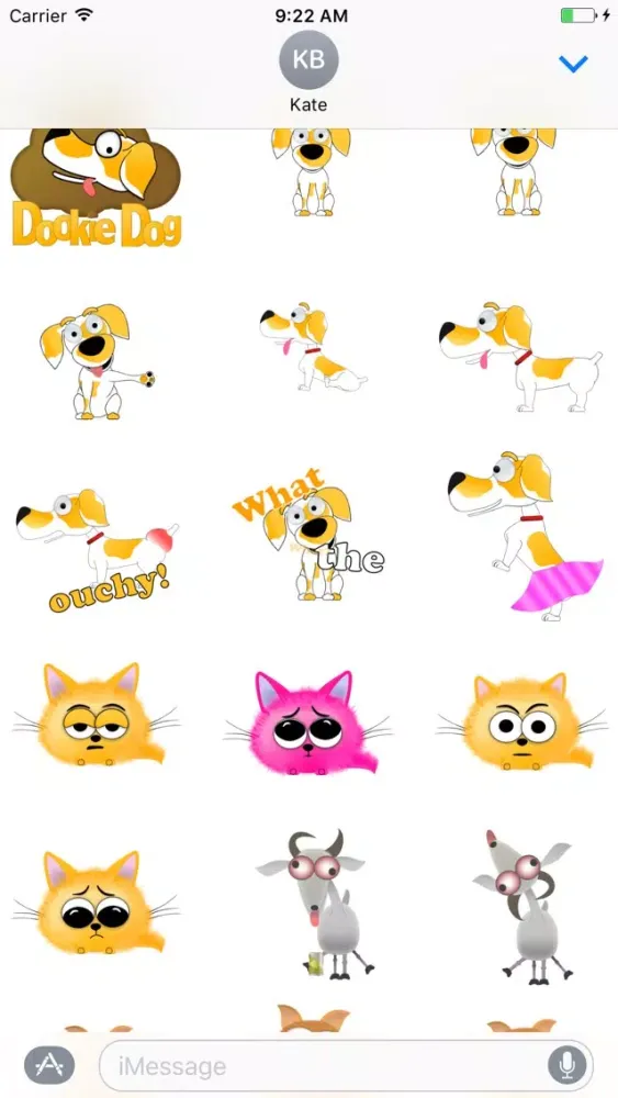 Dookie Dog Stickers應用截圖